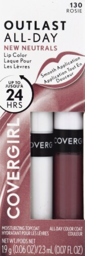 CoverGirl Outlast All Day 130 Rosie Lip Color Perspective: front
