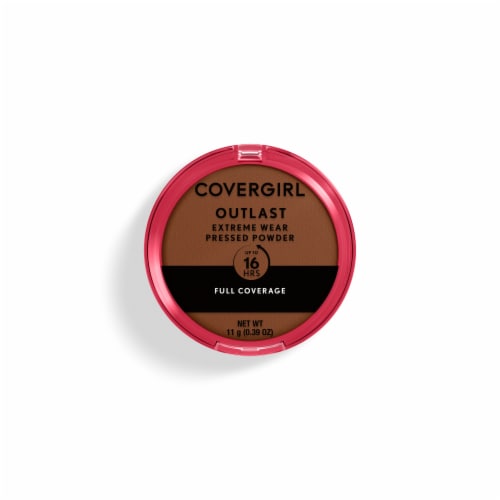 CoverGirl Outlast Extreme Wear Cappuccino Pressed Powder Perspective: front