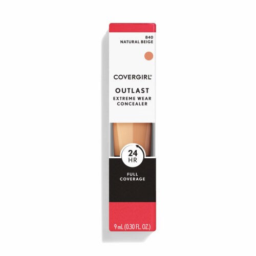 CoverGirl Outlast 840 Natural Beige Extreme Wear Liquid Concealer Perspective: front