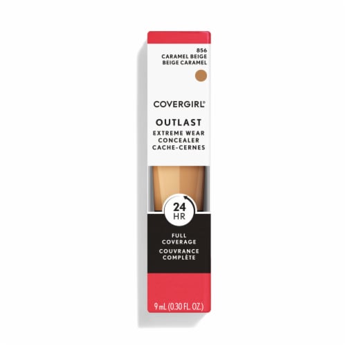 CoverGirl Outlast 856 Caramel Beige Extreme Wear Concealer Perspective: front