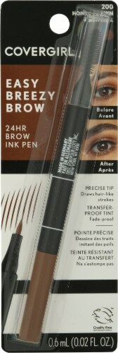 CoverGirl Easy Breezy Brow 24 Hour Eyebrow Ink Pen - Honey Brown, 1 ct -  Harris Teeter