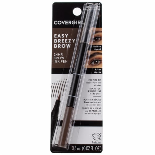 CoverGirl Easy Breezy Brow Brow Ink Pen - Soft Brown 300 Perspective: front