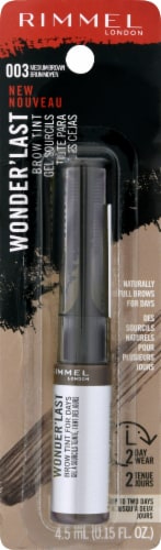 Rimmel Wonder'Last 003 Medium Brown Brow Tint Perspective: front