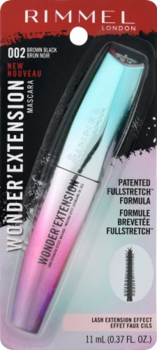 Rimmel Wonder'Extension 002 Brown Black Mascara Perspective: front