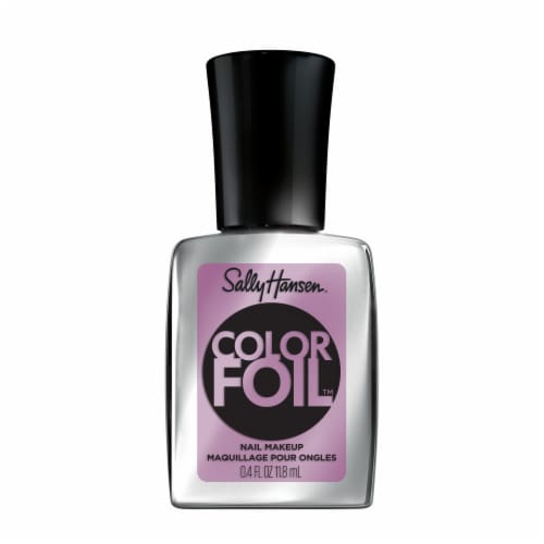 Sally Hansen® Color Foil™ Fuchsia-Ristic Nail Makeup Perspective: front