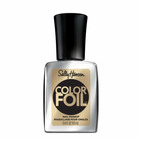 Sally Hansen® Color Foil™ Gold Standard Nail Makeup Perspective: front