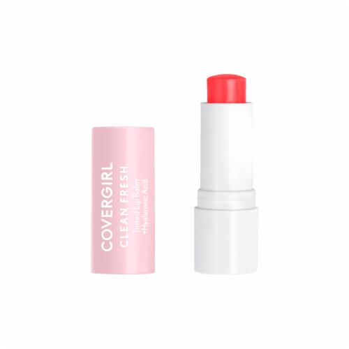 CoverGirl Clean Fresh 300 Life is Pink Tinted Lip Balm Perspective: front