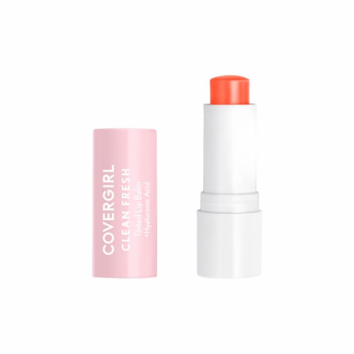 CoverGirl Clean Fresh Made for Peach Tinted Lip Balm Perspective: front