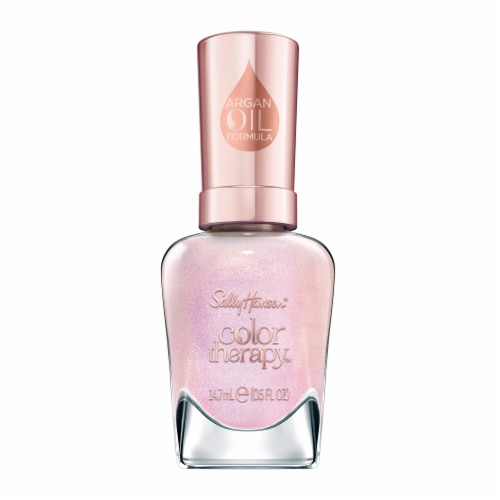 Sally Hansen® Color Therapy™ 235 Pink I'll Sleep In Nail Polish Perspective: front