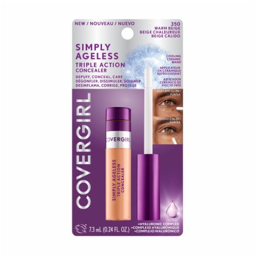 CoverGirl Simply Ageless Warm Beige Triple Action Concealer Perspective: front