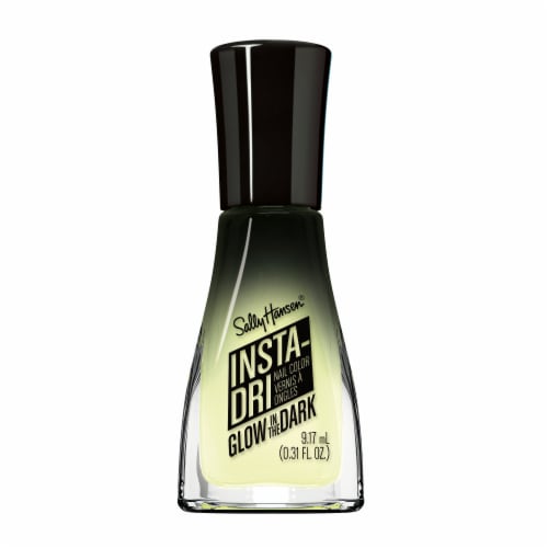 Sally Hansen Insta-Dri Nail Polish x Glow In The Dark Collection, Fa-Boo-Lous , 0.31 fl oz Perspective: front
