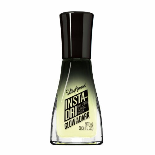 Sally Hansen Insta-Dri Nail Polish x Glow In The Dark Collection, Fa-Boo-Lous , 0.31 fl oz Perspective: front
