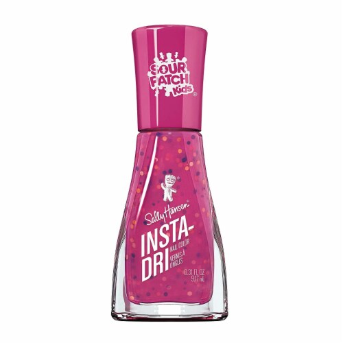 Sally Hansen Insta-Dri Nail Polish x Sour Patch Kids Collection, Main Squeeze, 0.31 fl oz Perspective: front