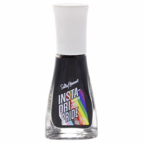 Sally Hansen® Insta-Dri® Pride Nail Polish - Raven Midnight Perspective: front