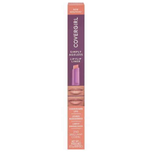 CoverGirl Simply Ageless Lip Flip Liner - 290 Brilliant Coral Perspective: front