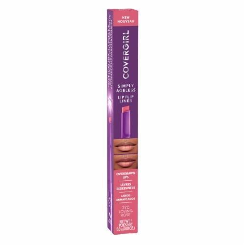 CoverGirl 270 Loving Rose Simply Ageless Lip Liner Perspective: front