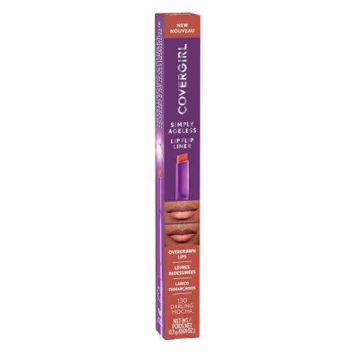 CoverGirl Darling Mocha Lip Liner Pen Perspective: front