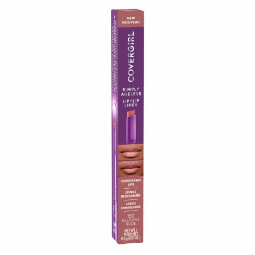 CoverGirl Simply Ageless Lip Flip Liner Pen - 150 Elegant Nude Perspective: front