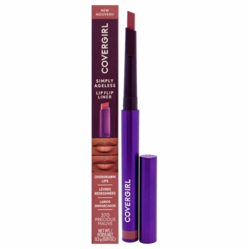 CoverGirl 370 Precious Mauve Simply Ageless Lip Liner Perspective: front