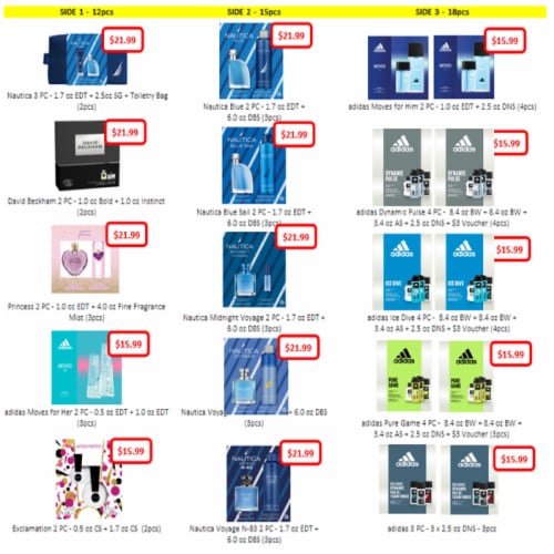 Adidas Moves for Him Fragrance Perspective: front