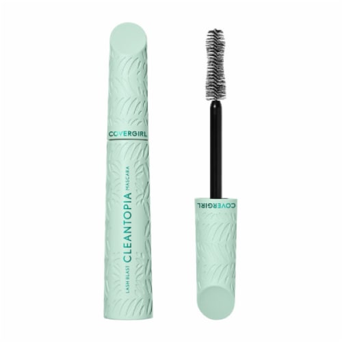 CoverGirl Cleantopia Black Mascara Perspective: front