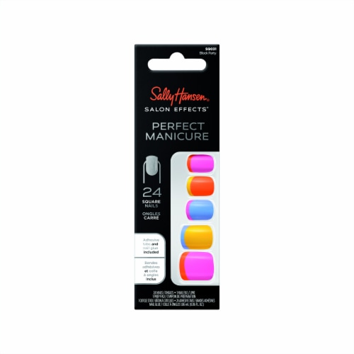 Sally Hansen® Salon Effects® Block Party Square Manicure Set Perspective: front