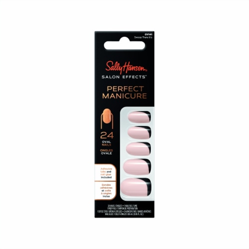 Sally Hansen® Salon Effects® Swoop There It Is Oval Manicure Set Perspective: front