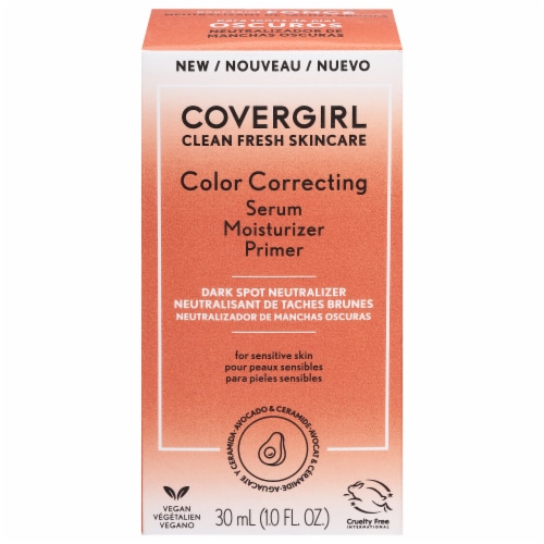 CoverGirl Calm & Correct Moisturizer + Primer Perspective: front