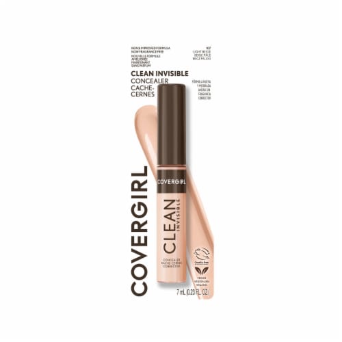 CoverGirl Clean Invisible Concealer Light Beige Perspective: front