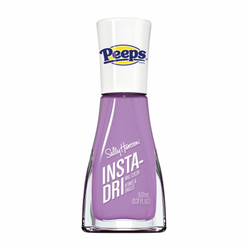 Peeps Purple Bunny Nail Polish Perspective: front
