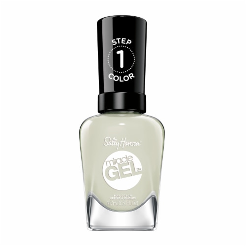 Sally Hansen Miracle Gel Blanket Statment Nail Polish Perspective: front