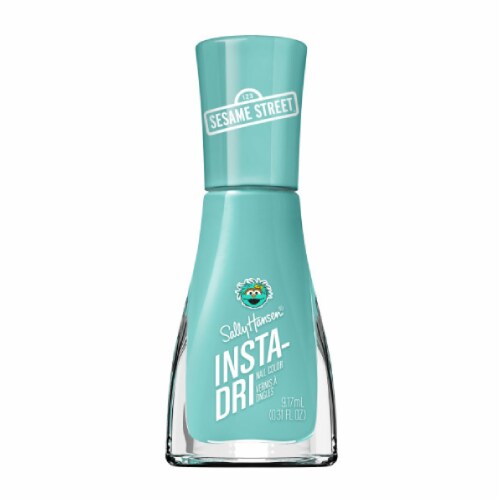Sally Hansen® Insta-Dri Sesame Street® Turquoise Nail Polish Perspective: front