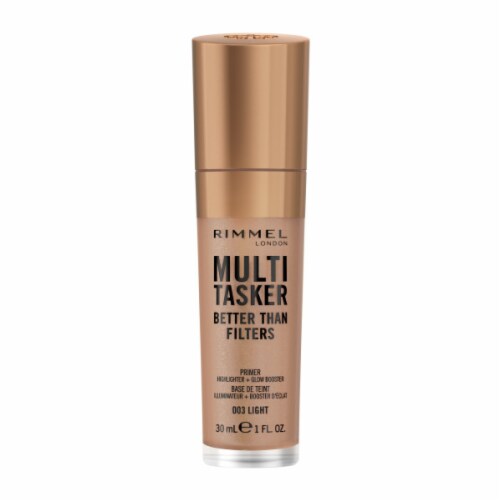 Rimmel Multi Taskers Better Than Filters 3 in 1 Primer Highlighter Glow Booster - Light Perspective: front