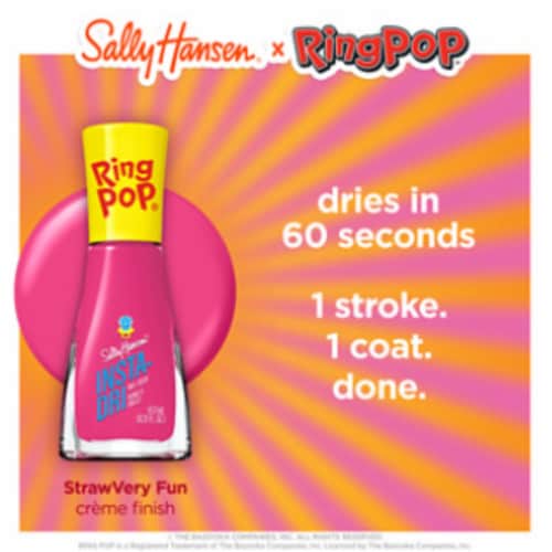 Sally Hansen Insta Dri Nail Polish - StrawVery Fun Perspective: front