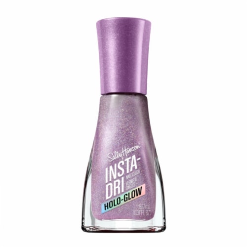 Sally Hasen® Insta-Dri Holo-Glow Nail Polish Luster Lilac Perspective: front