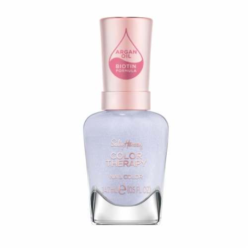 Sally Hansen Color Therapy Nail Color with Argan Oil & Biotin Formula - Lovely Lavender Perspective: front