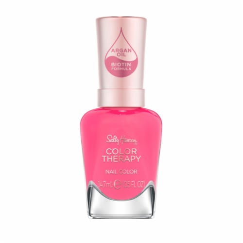 Sally Hansen® Color Therapy Nail Color with Argan Oil & Biotin Formula - Sweet Resilien IV Perspective: front