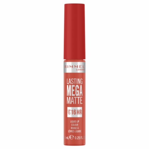 Rimmel Lasting Mega Matte Liquid Lipstick - Coral Sass Perspective: front