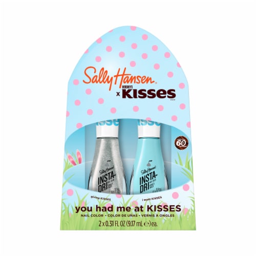 Sally Hansen® Insta-Dri x Hershey’s® Cookies ‘N’ Creme Eggs Nail Polish - You Had Me at Kisses Perspective: front