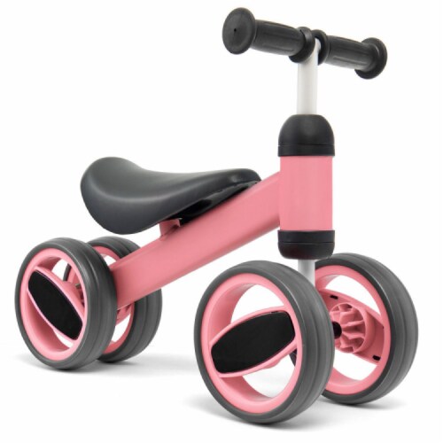 Hivvago 4 Wheels Baby Balance Bike Toy-Pink, 1 - Fry’s Food Stores