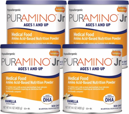 Junior Hypoallergenic Toddler Drink, for Severe Food Allergies Perspective: front