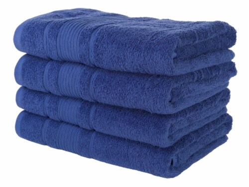 4 Pack Bath Towel Set, 100% Turkish Cotton Bath Towels for Bathroom, Super  Soft, Extra Large Bath Towels