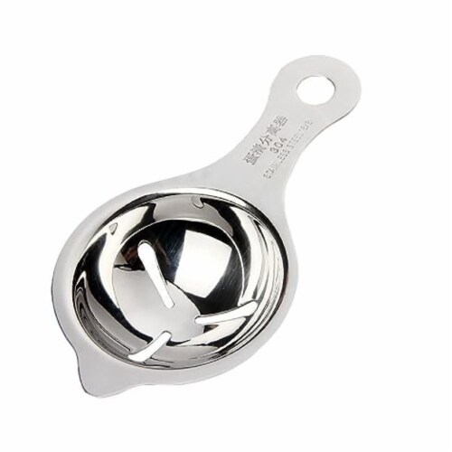 Kitcheniva Stainless Steel Egg Yolk White Separator - 1 Pack Perspective: front