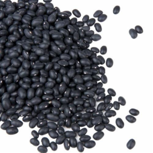 Dried Black Beans - 8oz Perspective: front