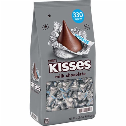 Hershey's Kisses Milk Chocolate - 330 Pcs Perspective: front