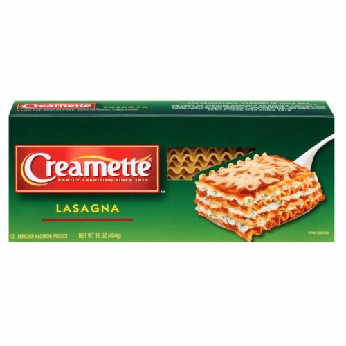 Creamette Lasagna 16oz - 12 Pack Perspective: front