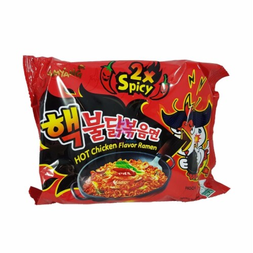 Korean Buldak Stir-Fried Ramen - Hot Chicken Flavor, Packaging May