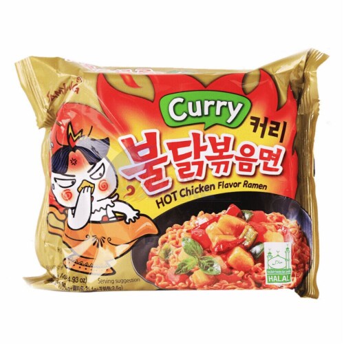 Samyang Spicy Hot Chicken Flavor Korean Ramen - Curry Perspective: front