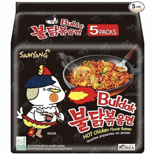 Samyang Hot Chicken Ramen Noodles 40 Packs - Buldak, 40 Packs - Smith's  Food and Drug