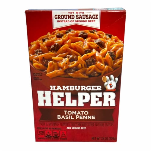 Hamburger Helper Tomato Basil Penne 7.4 oz Perspective: front